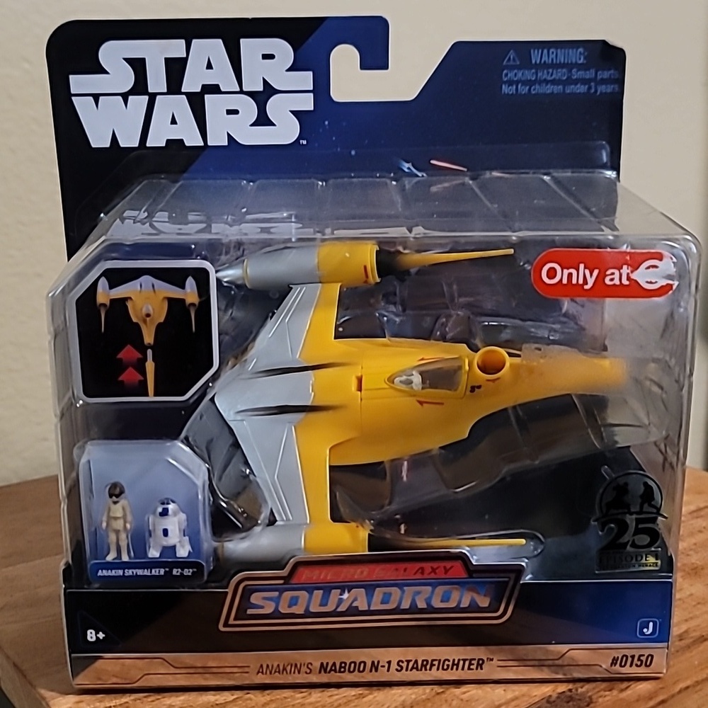 Star Wars Starfighter Toy from the Phantom Menace movie